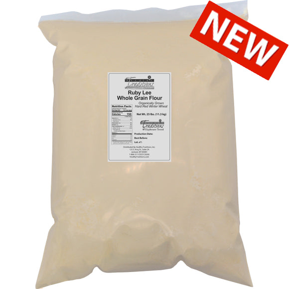 Ruby Lee Whole Grain Flour - 25 lb. Bag