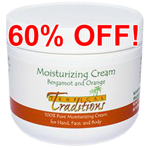 Moisturizing Cream - 4 oz. - Bergamot and Orange