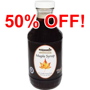 Very Dark Maple Syrup - 16 oz.