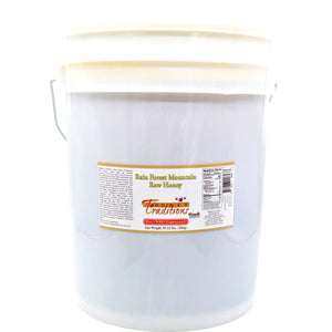 Rain Forest Mountain Raw Honey - 55 lb. Pail (limit of 1)