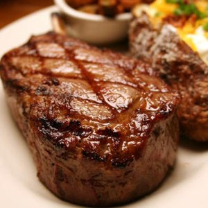Grass-fed Beef - Rib Eye Steak - Boneless, approx. 11 oz. each (4-steak minimum)