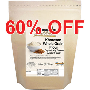 Khorasan Whole Grain Flour - 5 lb. Bag