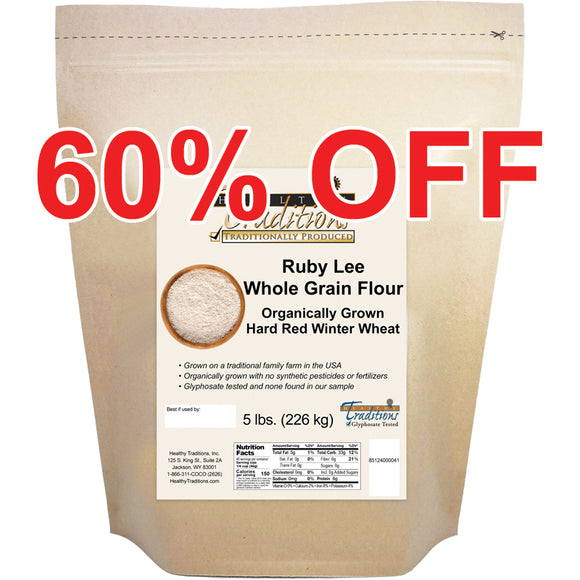 Ruby Lee Whole Grain Flour - 5 lb.