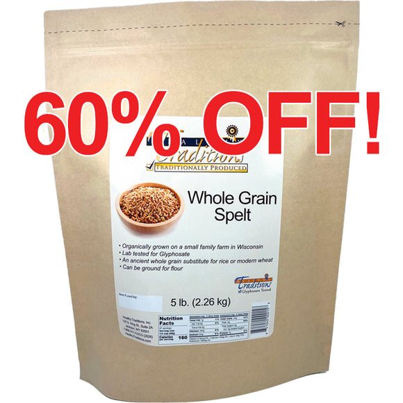 Ancient Grain Spelt - 5 lb. Bag