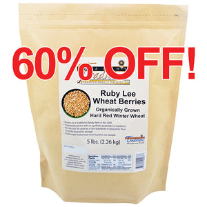 Ruby Lee Wheat Berries - 5 lb.