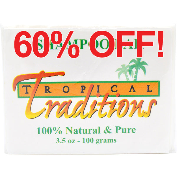 Coconut Oil Shampoo Bar - 1 Bar - 3.5 Oz. (5-bar Minimum)