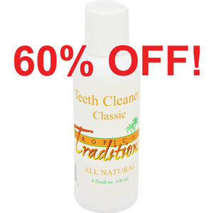 Classic - Teeth Cleaner - 4 oz. - All Natural