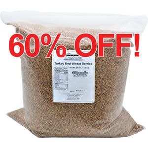 Heirloom Turkey Red Wheat Berries - 25 lb. (limit of 2)