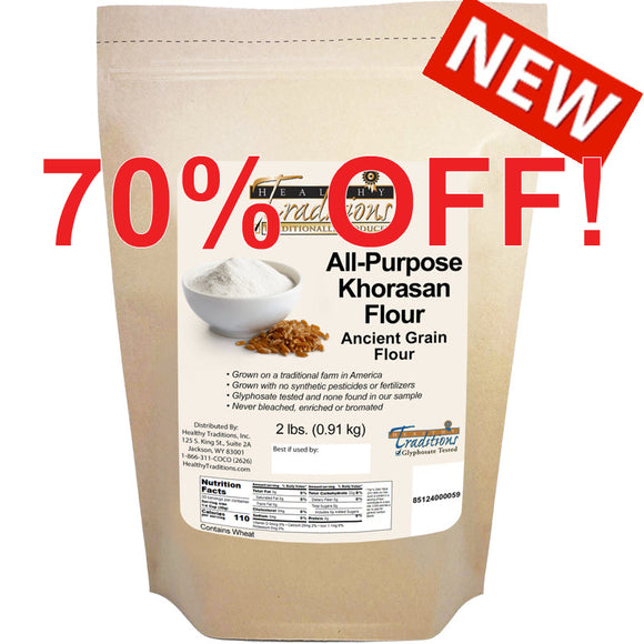 All-Purpose Khorasan Flour - 2 lb. Bag