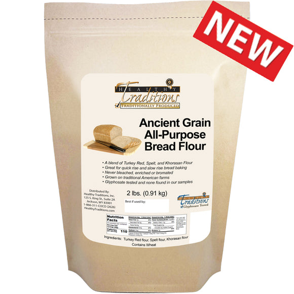 Ancient Grain All-Purpose Bread Flour - 2 lb. Bag