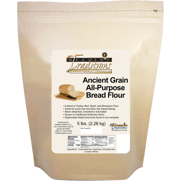 Ancient Grain All-Purpose Bread Flour - 5 lb. Bag