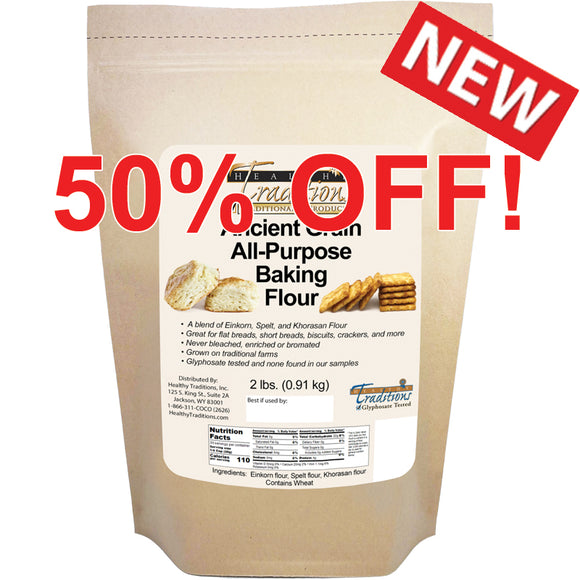Ancient Grain All-Purpose Baking Flour - 2 lb. Bag