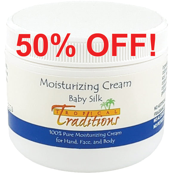 Moisturizing Cream - 4 oz. - Baby Silk