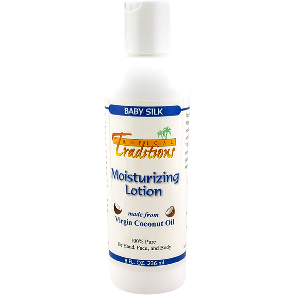 Moisturizing Lotion - 8 oz. - Baby Silk – Healthy Traditions