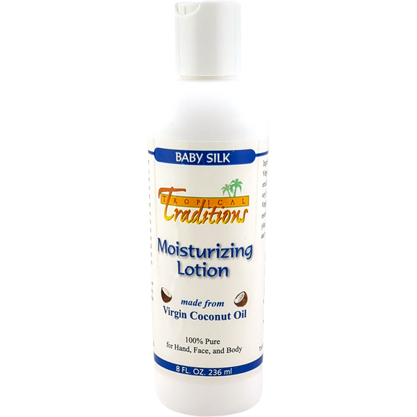 Moisturizing Lotion - 8 oz. - Baby Silk – Healthy Traditions