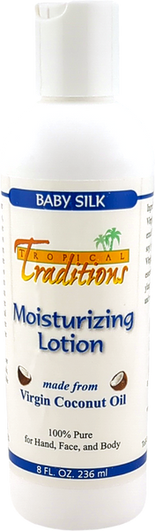 Moisturizing Lotion - 8 oz. - Baby Silk – Healthy Traditions