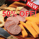 Grass-fed Beef Summer Sausage - approx. 8 oz.