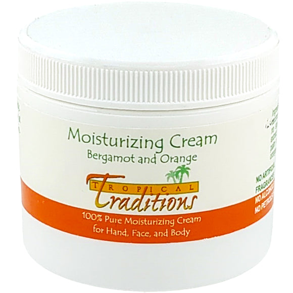 Moisturizing Cream - 4 oz. - Bergamot and Orange