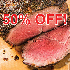 Grass-fed Bison Sirloin Tip Roast, approx. 2.9 lbs. (2-roast minimum)