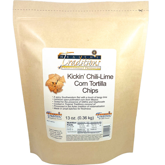 Kickin’ Chili-Lime Tortilla Chips - 13 oz. Bag