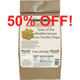Taste of the Mediterranean Tortilla Chips 13 oz. - Cónico Cremoso