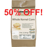 GMO-tested Cónico Cremoso Whole Kernel Corn – 5 lb. Bag