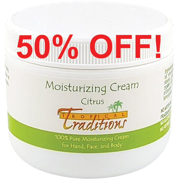 Moisturizing Cream - 4 oz. - Citrus