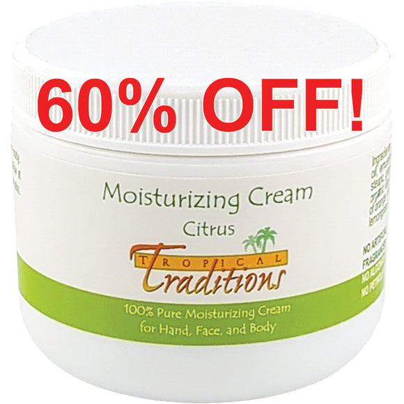 Moisturizing Cream - 4 oz. - Citrus