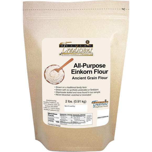 All-Purpose Einkorn  Flour – 2 lb. Bag