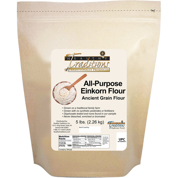 All-Purpose Einkorn Flour – 5 lb. Bag