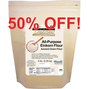 All-Purpose Einkorn Flour – 5 lb. Bag