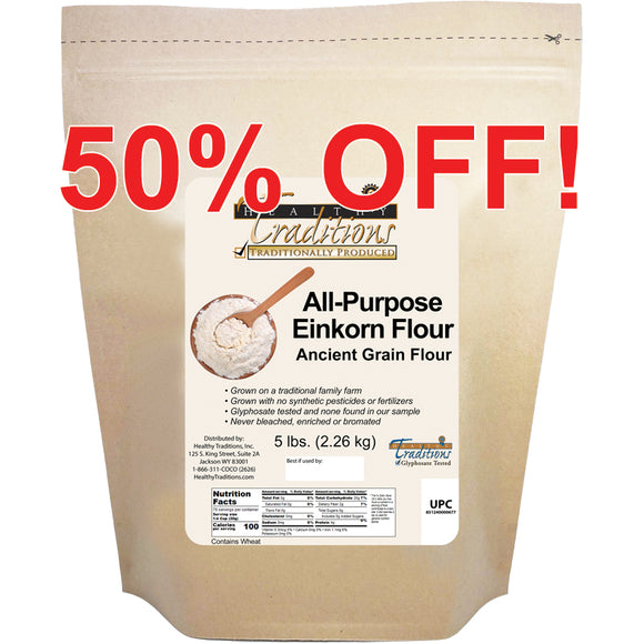 All-Purpose Einkorn Flour – 5 lb. Bag