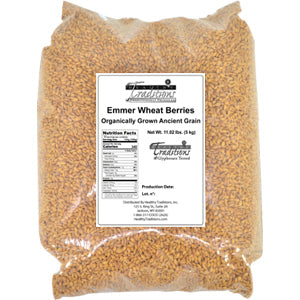 Emmer Ancient Grain Berries – 11.02 lb. (5 kg.)