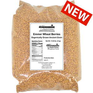 Emmer Ancient Grain Berries – 11.02 lb. (5 kg.)