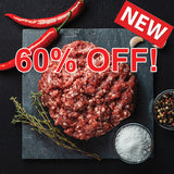 High Fat Ground Beef - approx. 2 lbs. (8 package minimum)
