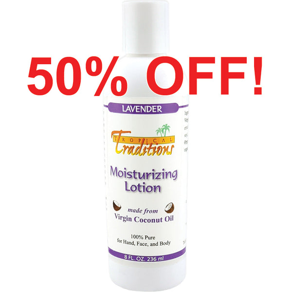 Moisturizing Lotion - 8 oz - Lavender – Healthy Traditions