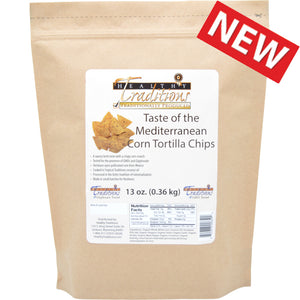 Taste of the Mediterranean Tortilla Chips 13 oz. - Cónico Cremoso