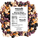 Mexican Heirloom Ayocote Mixed Beans  – 15 lb.