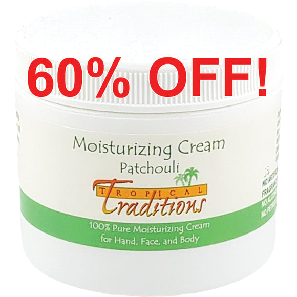 Moisturizing Cream - 4 oz. - Patchouli