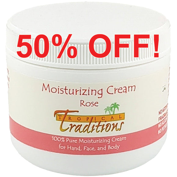 Moisturizing Cream - 4 oz. - Rose