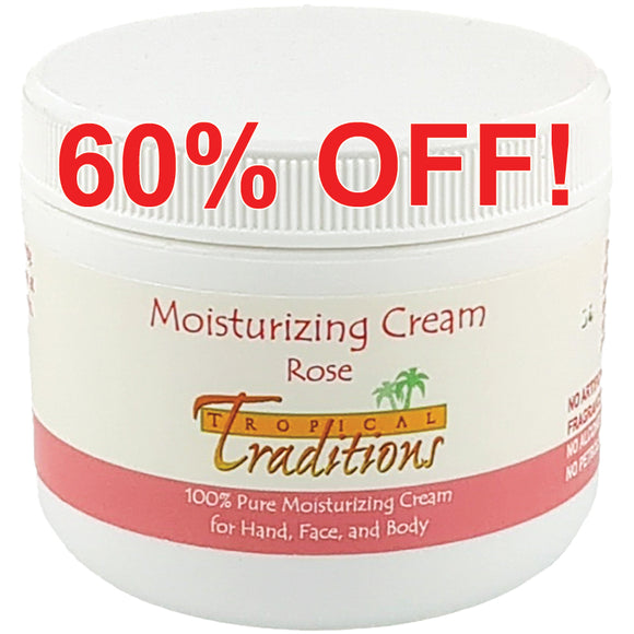 Moisturizing Cream - 4 oz. - Rose