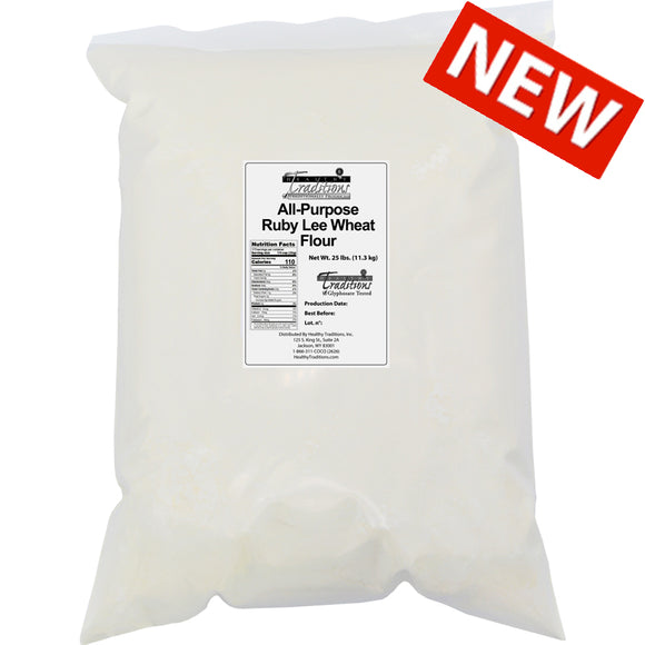 All-Purpose Ruby Lee Wheat Flour - 25 lb. Bag