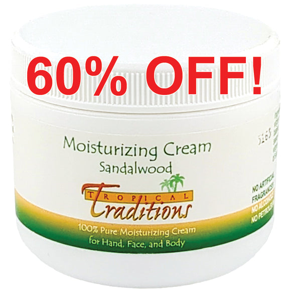 Moisturizing Cream - 4 oz. - Sandalwood