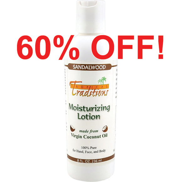 Moisturizing Lotion - 8 oz. - Sandalwood