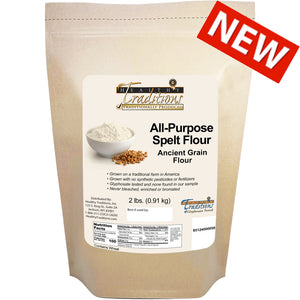 All-Purpose Spelt Flour - 2 lb. Bag