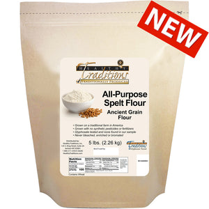 All-Purpose Spelt Flour - 5 lb. Bag