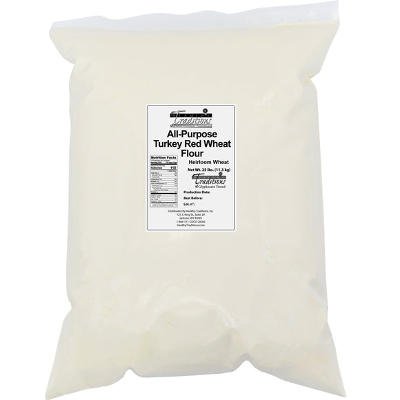 All-Purpose Turkey Red Wheat Flour - 25 lb. Bag