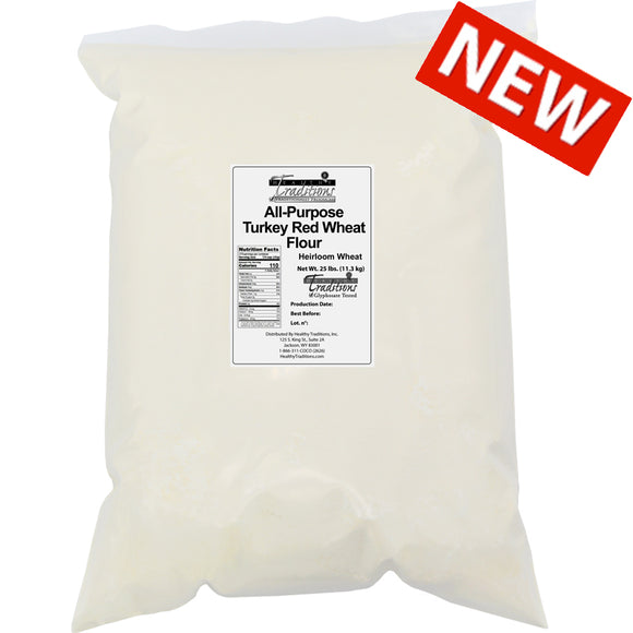All-Purpose Turkey Red Wheat Flour - 25 lb. Bag