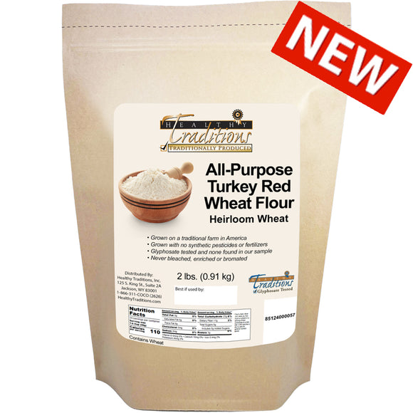All-Purpose Turkey Red Wheat Flour - 2 lb. Bag