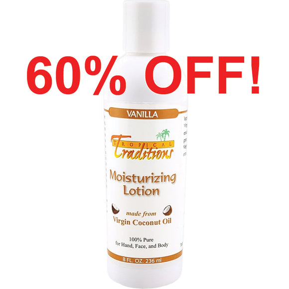 Moisturizing Lotion - 8 oz. - Vanilla